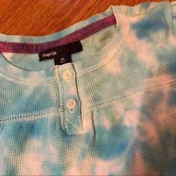 New Gap tie dye thermal top with cupcake leggings - Picture 5 of 9